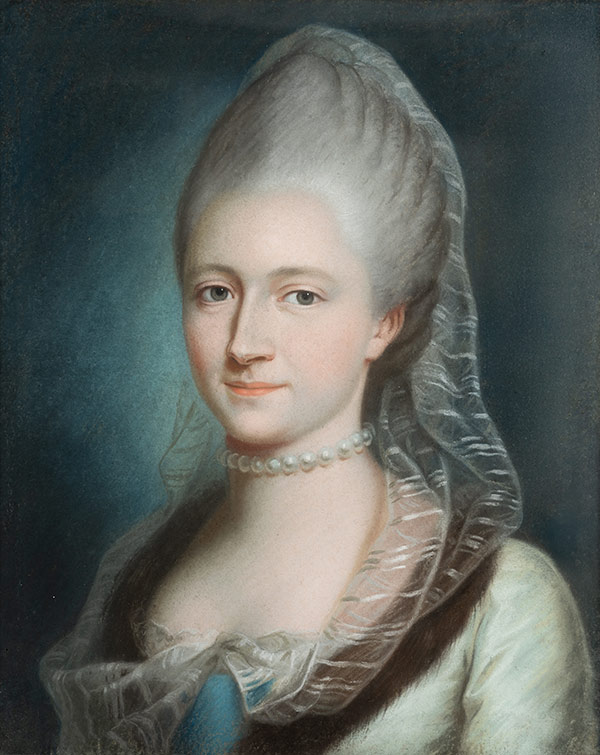 Friedrich V. Landgraf von Hessen-Homburg<br />
und Karoline Landgräfin von Hessen-Homburg,<br />
Prinzessin von Hessen-Darmstadt<br />
gemalt 1769